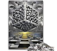 Psychedelic Landscape Jigsaws 2000 Pieces for Adults,Challenging Game And Family Play for Is Ideal As A Gift for The Whole Family (70X100cm)
