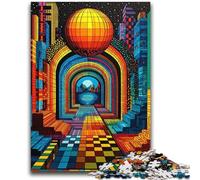 Psychedelic Landscape Jigsaws 2000 Pieces for Adults,Challenging To Complete But Fun And Humorous Unique Home Decor And Gifts (70X100cm)