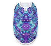Psychedelic Mandala Hypnosis Dog Shirts Pet Costmes Sleeveless Puppy Tank Cat Clothes Top Vest