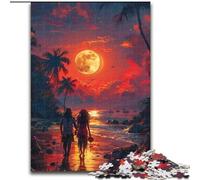 Psychedelic Manga Style JigsawPuzzle 1000 Pieces for Teenagers, Challenging Difficult Deal As Gifts for The Whole Family (26x38cm)