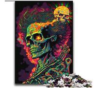 Psychedelic Monsters Jigsaws Puzzles 2000 Pieces for Teenagers Gifts, Challenging Game Gifts for Is Ideal As A Gift for The Whole Family (70x100cm)