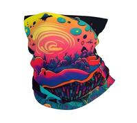 Psychedelic Mushroom Goth Magic Colorful Unisex Tube Scarf Stylish Bandana Multifunctional Balaclava For Soccer Yoga Climbing