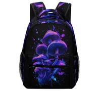 Psychedelic Mushrooms Laptop Backpacks Casual Daypacks