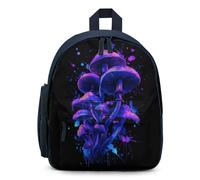 Psychedelic Mushrooms Simple Backpacks Casual Daypacks Lightweight Rucksack for Camping Hiking Travel