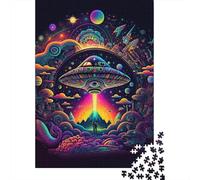 Psychedelic Nature Puzzle for Adults And Teenagers 1000 Pieces Puzzle for Adults Sustainable Puzzle Games 1000pcs (75x50cm)