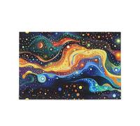 Psychedelic Nights Milky Way Jigsaw Puzzles Piecing Puzzle for Adults Entertainment and Intelligence Difficult Games Greatest Gifts for Your Family Puzzles for Adults 1000 Piecing