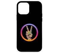 Psychedelic Peace Sign Hand Tie Dye Hippie Festival Fun Case for iPhone 12 mini
