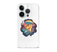 Psychedelic Pizza Planet Rainbow Cat Compatible with iPhone 15/15 Plus/15 Pro/15 Pro Max Phone Case TPU Protective Cover Shockproof Anti-Scratch