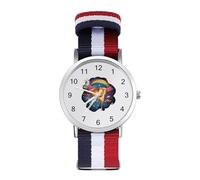 Psychedelic Pizza Planet Rainbow Cat Fashion Watches Men Women Wrist Watch Outdoor Sports