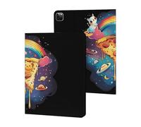 Psychedelic Pizza Planet Rainbow Cat Slim Case Compatible with iPad 10th 9th 8th 7th Generation 2022 2021 2020 2019 Protective Cover Stand