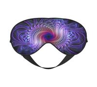 Psychedelic Plants 1 Psychedelic Plants Sleep Masks Adjustable Strap Soft Eye Mask for Women Men Travel Work Home