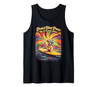 Psychedelic Protect Your Peace Like Its Limited Edition Dog Tank Top