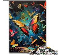 Psychedelic Rabbit Jigsaw Puzzles 1000 Pieces for Adults Teens, Educational Games Home Decoration Unique Home Decor And Gifts (26x38cm)