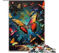 Psychedelic Rabbit Jigsaws 1000 Pieces for Teenagers, Challenging To Complete But Fun And Humorous Birthday Present, Gifts, Wall Art (50x75cm)