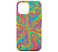 Psychedelic Rainbow Swirl Trippy Abstract Colorful Art Case for iPhone 12 Pro Max