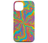 Psychedelic Rainbow Swirl Trippy Abstract Colorful Art Case for iPhone 13