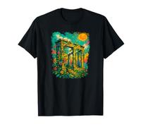 Psychedelic Ruins - Ancient Temple Overgrown Renaissance T-Shirt