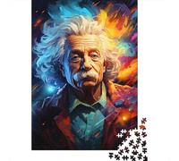 Psychedelic Scientist Puzzle Challenging And Brainteasing Premium Cardboard Jigsaw Puzzle for Adults Teen 1000pcs (38x26cm)
