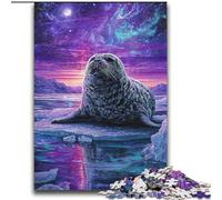 Psychedelic Seal Adult Jigsaws 2000 Pieces Difficult, Educational Stress Relief Toy for Is Ideal As A Gift for The Whole Family (70x100cm)
