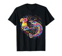 Psychedelic Shrimp Cocktail Tropical Beach Art Shrimp T-Shirt
