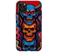 Psychedelic Skull Tower Case for iPhone 11 Pro Max