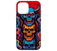Psychedelic Skull Tower Case for iPhone 12 Pro Max