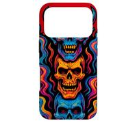 Psychedelic Skull Tower Case for iPhone 17 Pro