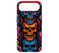 Psychedelic Skull Tower Case for iPhone Air