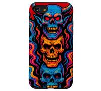 Psychedelic Skull Tower Case for iPhone SE (2020) / 7/8