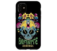 Psychedelic Skull with Mushrooms & Third Eye Art Case for iPhone 11
