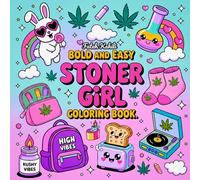 Psychedelic Stoner Queens Coloring Book for Adults: 45 Trippy and Relaxing Designs for Stress Relief, Creativity & Good Vibes (8.5 x 8.5 inches) (Girl Vibes Coloring Series)
