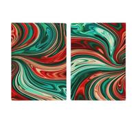 Psychedelic Swirl Pattern Passport Card Holder Travel Passport Covers Case Pu Passport Book Cover Passport Wallet Cover Case Passport Protective Cover Unisex Passport Protector, style, 20.3x13.8cm