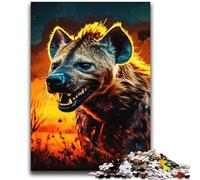 Psychedelic The Hyena 2000 Piece Jigsaw Puzzles for Teenagers,Family Game Stress Reliever Difficult Challenge Great Gifts And Toys (70X100cm)
