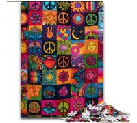Psychedelic Things 1000 Piece Jigsaw Puzzles for Adults & Teens, Fun Games Every Piece Is Unique - Challenging Family Fun Game (50x75cm)