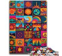 Psychedelic Things Adult Jigsaw Puzzles 2000,Help The Brain Exercise Addictive Toys to Cultivate Patience Suitable for Couples (70X100cm)