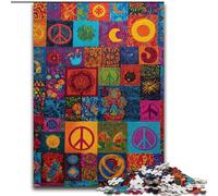 Psychedelic Things JigsawPuzzle 1000 Pieces for Teenagers, Challenging Game And Family Play Parent-child Interaction (26x38cm)