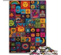 Psychedelic Things Jigsaws 1000 Pieces for Adults, Educational Games Home Decoration Unique Home Decor And Gifts (26x38cm)