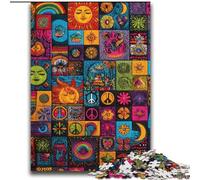 Psychedelic Things Jigsaws 2000 Pieces for Teenagers, Family Activity Fun at Home Activities, Birthday Present,Travel Gifts (70x100cm)