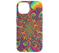 Psychedelic Tie Dye Swirl Rainbow Trippy Hippie Boho Art Case for iPhone 14