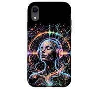 Psychedelic Trance Rave Colorful Art Case for iPhone XR