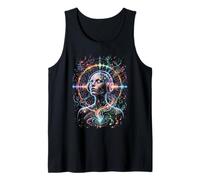 Psychedelic Trance Rave Colorful Art Tank Top