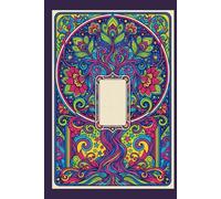 Psychedelic Tree of Life Dot Grid Journal: 100 Page Dot Grid Notebook with Premium Cream Paper | 6x9 Matte Hardcover for Creative Mindfulness and Spiritual Growth