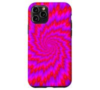 Psychedelic Trippy Colorful Retro Abstract Wavy Aesthetic Case for iPhone 11 Pro