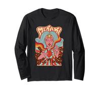 Psychedelic Trippy Woman & Third Eye Art Long Sleeve T-Shirt
