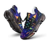 Psychedelic-Weeds Men's Running Shoe 11men（EUR45）