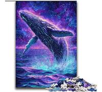 Psychedelic Whale Jigsaw Puzzles for Adults 2000 Jigsaws, Challenging To Complete But Fun And Humorous Birthday Present, Gifts, Wall Art (70x100cm)
