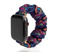 Psychedelics Aliens Guitar Player Watch Band Compatible with IWatch Bands Series 6 5 4 3 2 1 Elastic Replacement Wristband