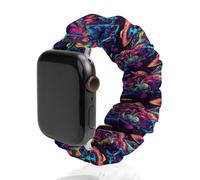 Psychedelics Aliens Guitar Player Watch Band Compatible with IWatch Bands Series 6 5 4 3 2 1 Elastic Replacement Wristband
