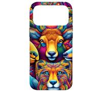 Psychedelics Arts Girls Trippy Abstract Animal Visions Case for iPhone 17 Pro Max