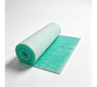 PSYCHEJOYS 80mm thick glass fiber paint booth filter cotton traps overspray paint dust, ideal replacement filter for auto paint booths and garage painting works.(Size:0.8X20m)